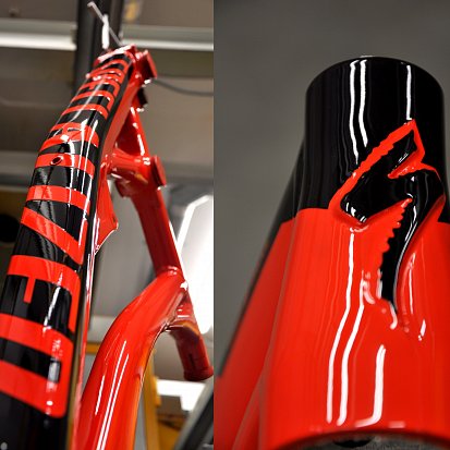 Велосипедная рама Specialized SX Trail в 2 цвета порошком