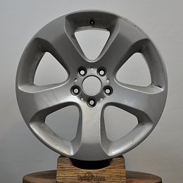 Покраска порошковая дисков от BMW X5 в серебристый металлик