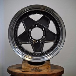Полировка полки и покраска в темно серый металлик дисков Modena 4x4