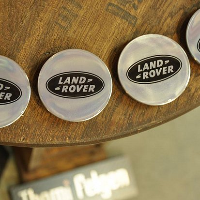 Изготовление колпачков для дисков Land Rover