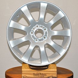 Порошковая покраска дисков Ford в бриллиант на белой подложке