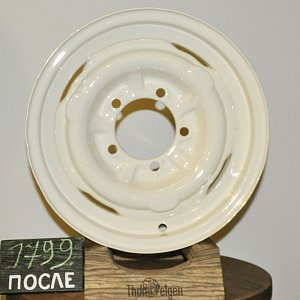 Покраска дисков от ретро автомобиля Волга (Газ 21)