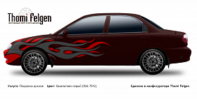 Покраска и полировка дисков в конфигураторе Thomi Felgen