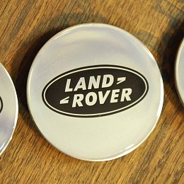 Изготовление колпачков для дисков Land Rover