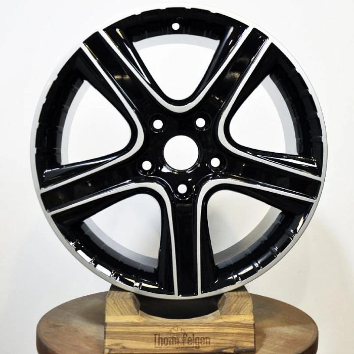 Покраска дисков Volkswagen Transporter R17 в два цвета