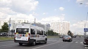 Маршрутки с нашей рекламой в Митино и Тушино Маршрутки с нашей рекламой в Митино и Тушино