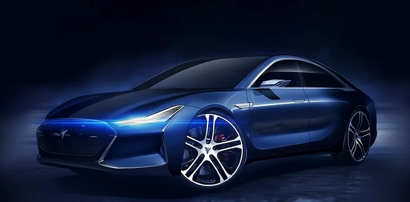 Футуристичный дизайн серийного автомобиля Футуристичный дизайн серийного автомобиля