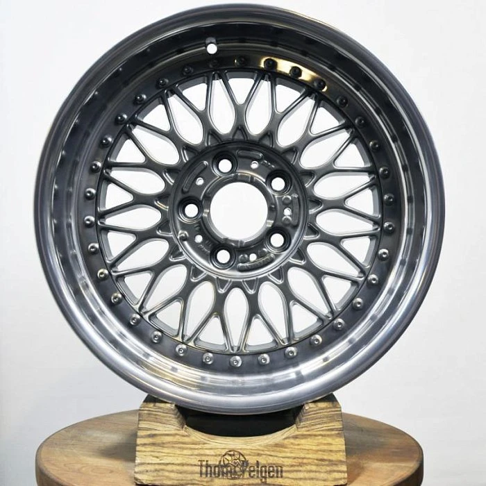 Покраска и полировка двухсоставных дисков BBS R17 от BMW