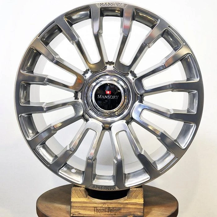 Зеркальная полировка дисков Mansory R22