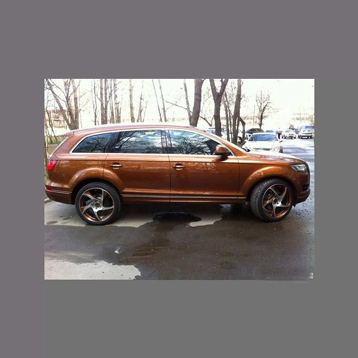 Полировка с покраской литого диска для Audi Q7