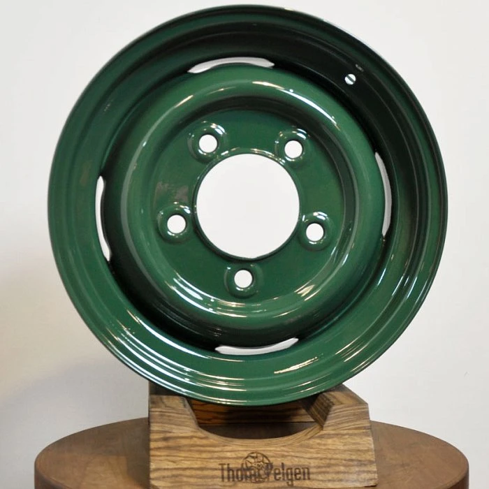 Порошковая покраска дисков Land Rover R16 в RAL 6028