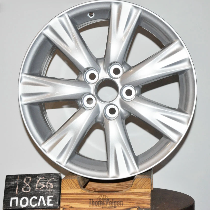 Порошковая покраска дисков Lexus R17 в заводской глянец
