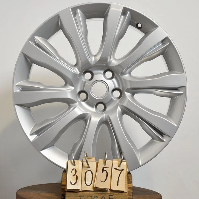 Порошковая покраска дисков Land Rover R21 от Range Rover Sport в заводской глянец