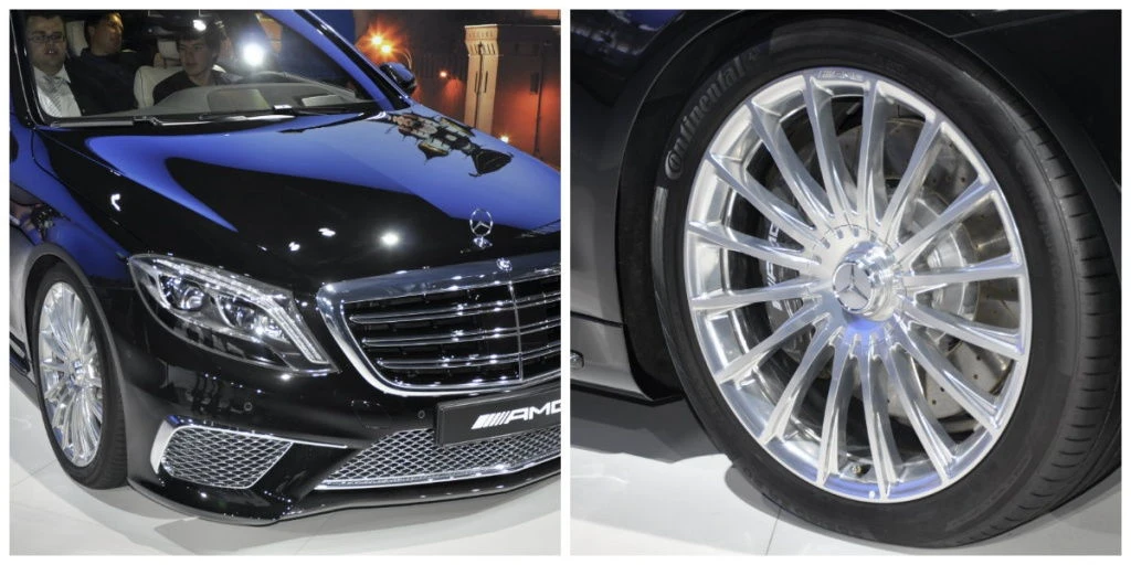 Диски от mercedes-benz AMG, диски от мерседес АМГ, автосалон, 2014