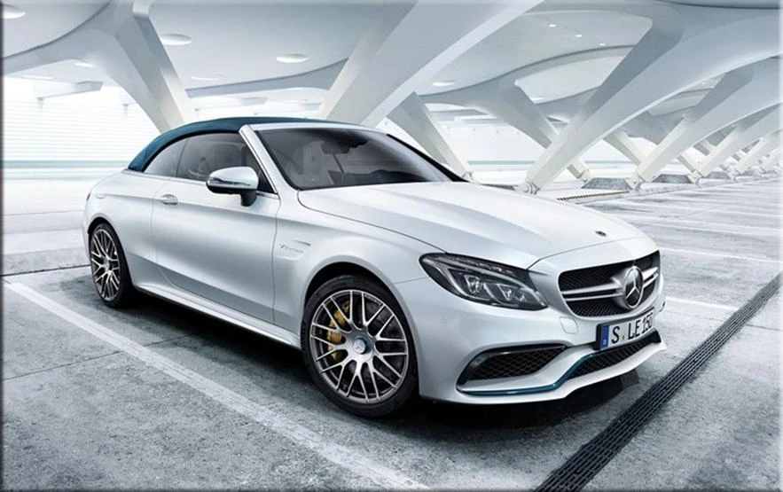 Кабриолет C63 S Ocean Blue 