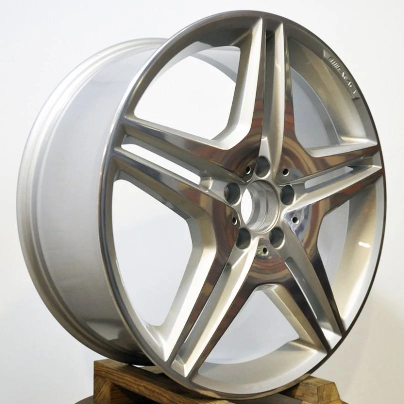 Покраска в заводской и полировка дисков AMG R20