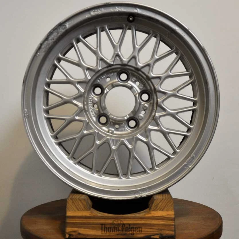Реставрация дисков BBS R16 от BMW E38