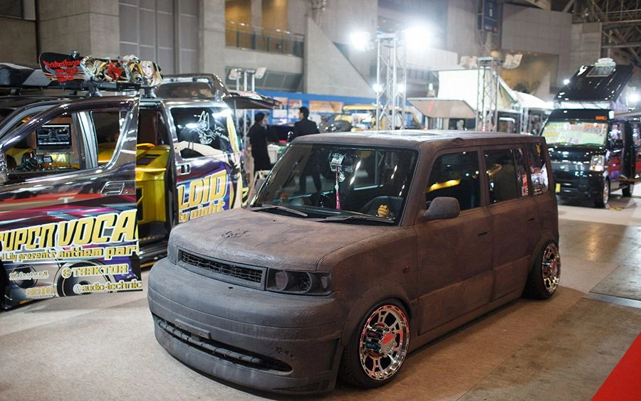 Toyota bB - постапокалиптический дизайн Toyota bB - постапокалиптический дизайн