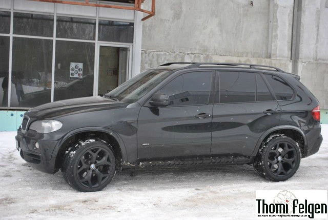 Литой диск для BMW X5. После порошковой покраски.