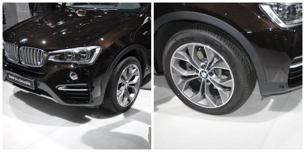 2-х цветные диски от BMW Х4 xDrive35d 