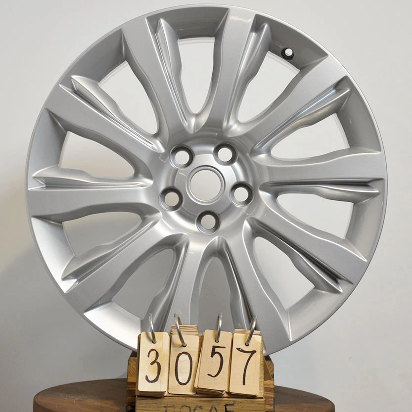 Порошковая покраска дисков Land Rover R21 от Range Rover Sport в заводской глянец