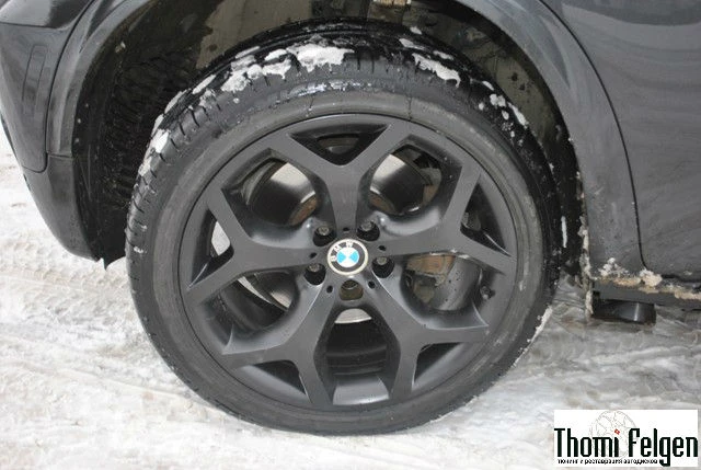 Литой диск для BMW X5. После порошковой покраски.