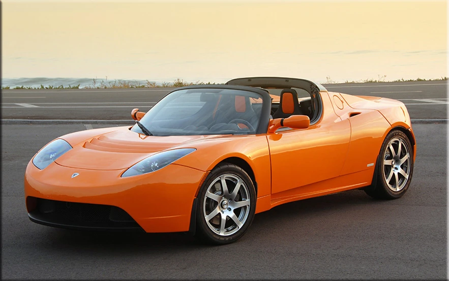 спорткар Tesla Roadster Дональда Трампа