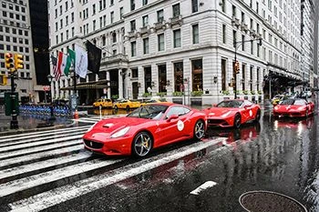 Празднование 60-летия "Ferrari" в США. Празднование 60-летия "Ferrari" в США.