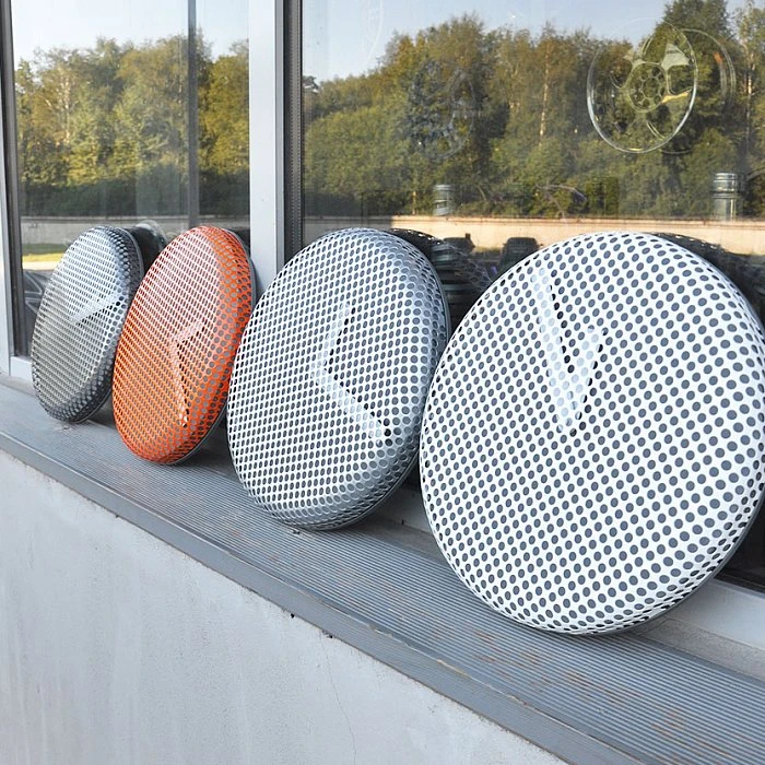 Порошковая покраска часов из IKEA в 4 разных цвета