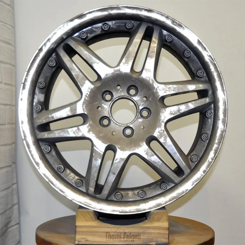 Покраска и полировка двусоставных дисков Brabus R19