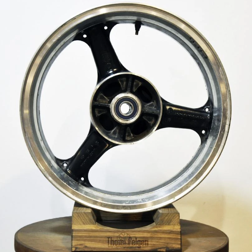 Покраска дисков Kawasaki R17 в RAL 6038