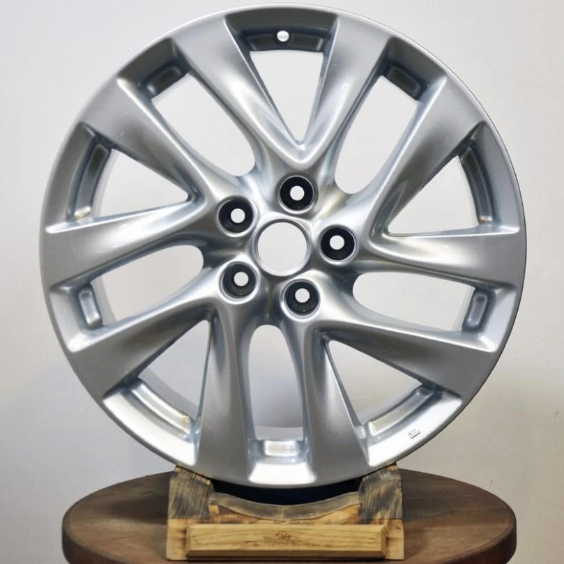 Покраска дисков Nissan R18 от Infiniti JX35 в заводской глянец