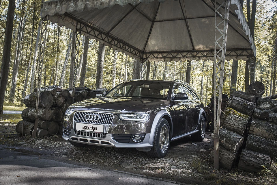 Дрова Фотосет Audi A4 Allroad Thomi Felgen часть вторая